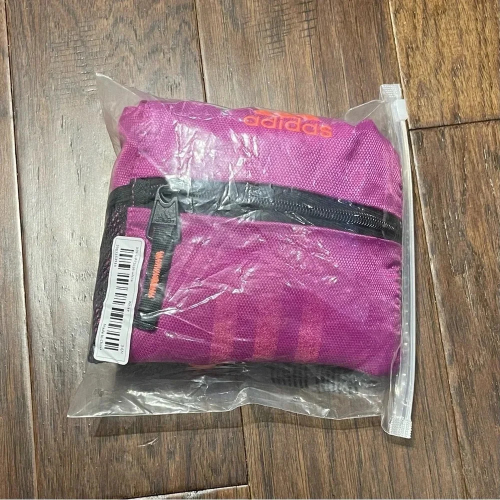 Adidas Sackpack Drawstring Backpack Bag Stripes G… - image 6